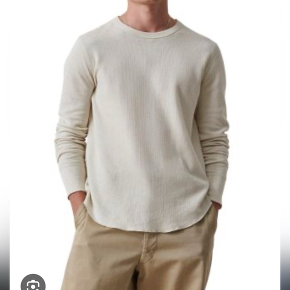 Buck Mason Vintage Thermal Surplus Tee Size M - Picture 2 of 6